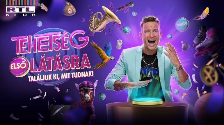 Indul az RTL Klub vadonatúj, nagyszabású showműsora!- Tehetség első látásra