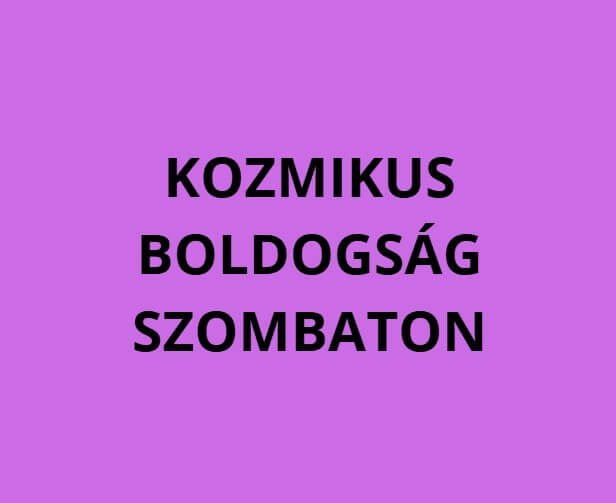 Kozmikus boldogság: 2 csillagjegy életét átírja ez a szombat