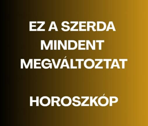 Szerdán kinyílik a végtelen boldogság kapuja 3 csillagjegynek